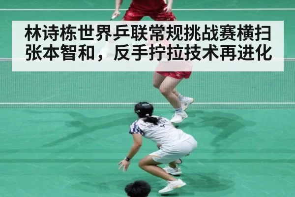 林诗栋世界乒联常规挑战赛横扫张本智和，反手拧拉技术再进化